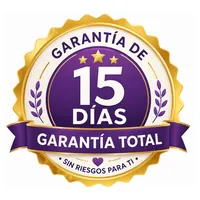 Sello de garantía incondicional de 15 días